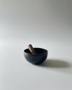 Cuenco Flor de Vida Negro